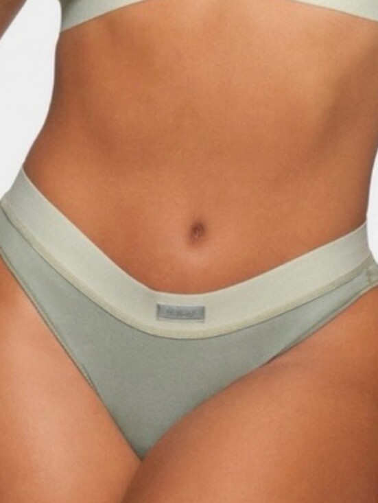 SKIMS Other - SKIMS S Ribbed Mineral Bikini Underwear